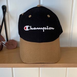 Champion strap back hat